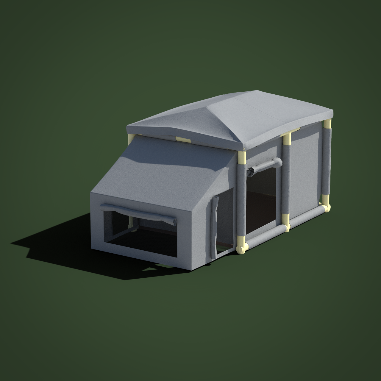 3d air tent design